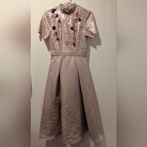 Little Mistress Sequin Embellished Dress - US 2